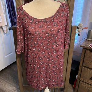 Lane Bryant Crew Neck Top 18/20